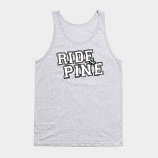 Ride the Pine Collegiate Logo Tank Top